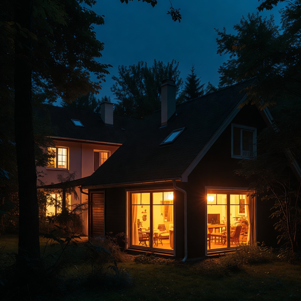 Membangun Rumah yang Nyaman dan Menyenangkan di Malam Hari